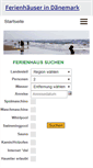 Mobile Screenshot of daenemarkferienhaus.de